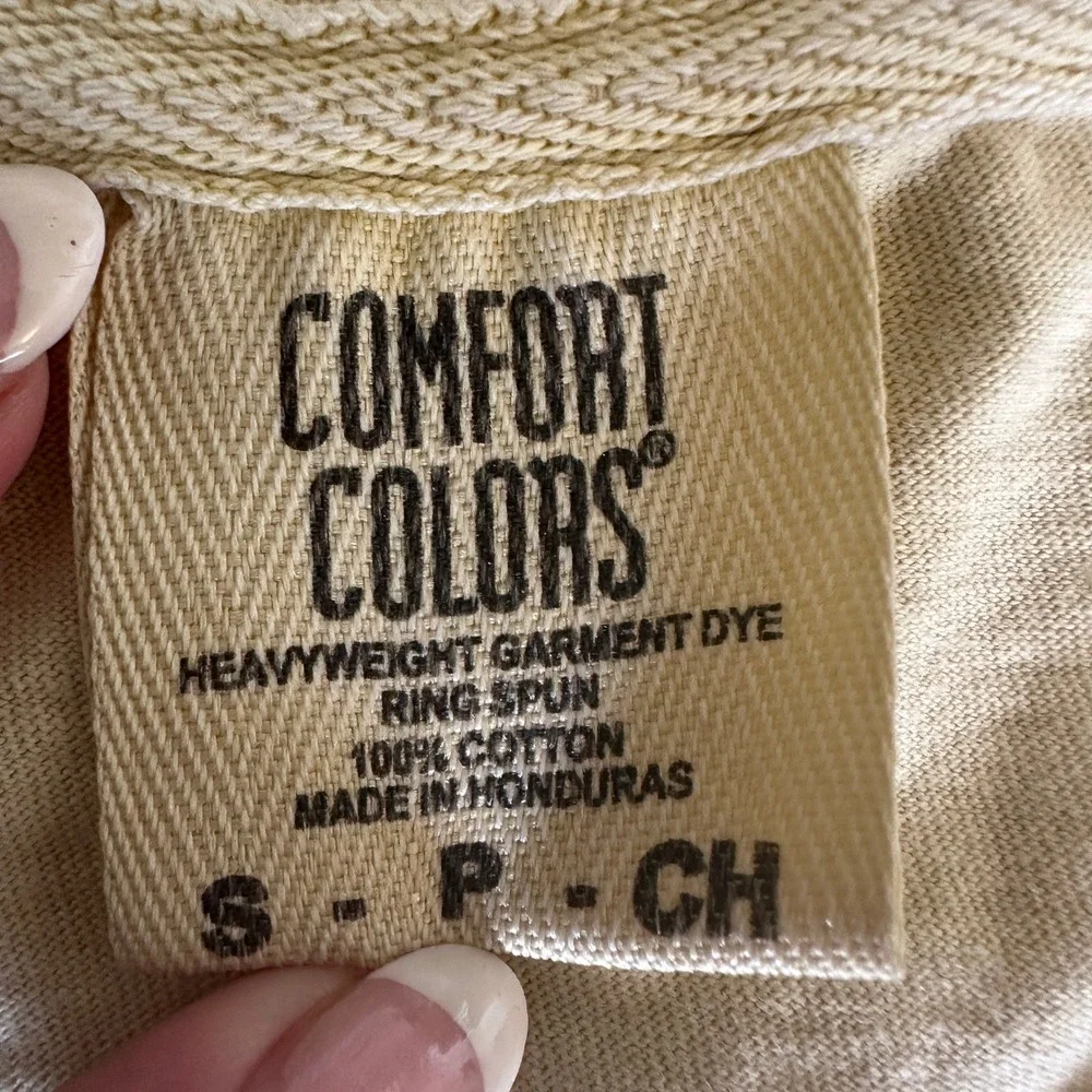 Kenny Chesney Trip‎ Around the Sun Tour 2018 T-Shirt Comfort Colors Cream Small - Picture 4 of 4
